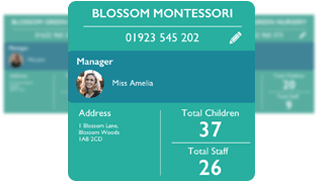 Nursery Group Software : Nursery Group Dashboard
