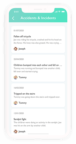 Accidents and incidents