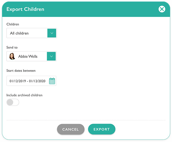 Children export