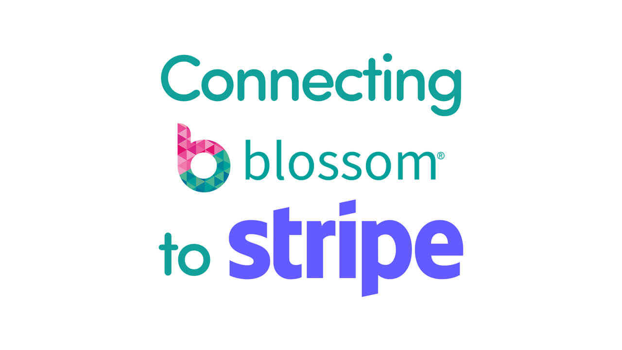 Connecting Blossom with Stripe - youtube video preview