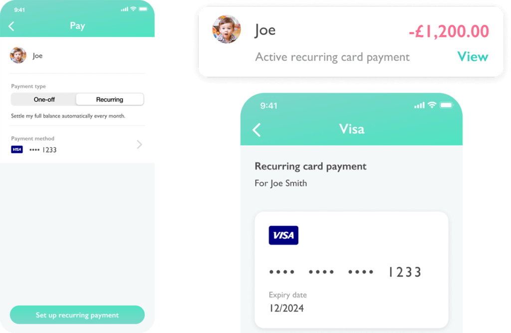 Recurring Card Payments and mobile payment reporting - Blossom Educational