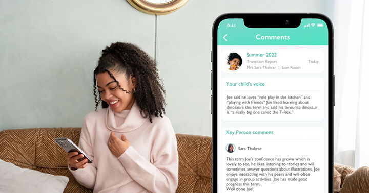 Blossom Educational - Nursery software to increase parent engagement - Parent commenting