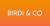 The words 'Birdi & Co' on an orange-gradient background - header image for legal pitfalls for nursery owners blog post