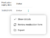 Options for a saved medication form - view, review, export