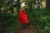 Red Riding Hood in the forest