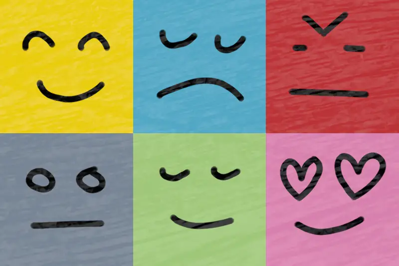 Colour Monster Image - Abstract colours and feelings