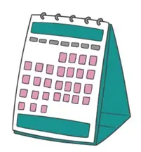 School readiness image - calendar
