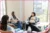 Pregnant women chatting