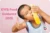 Child with half-eaten corn cob giving a thumbs up and the words 'EYFS Food Guidance 2025'